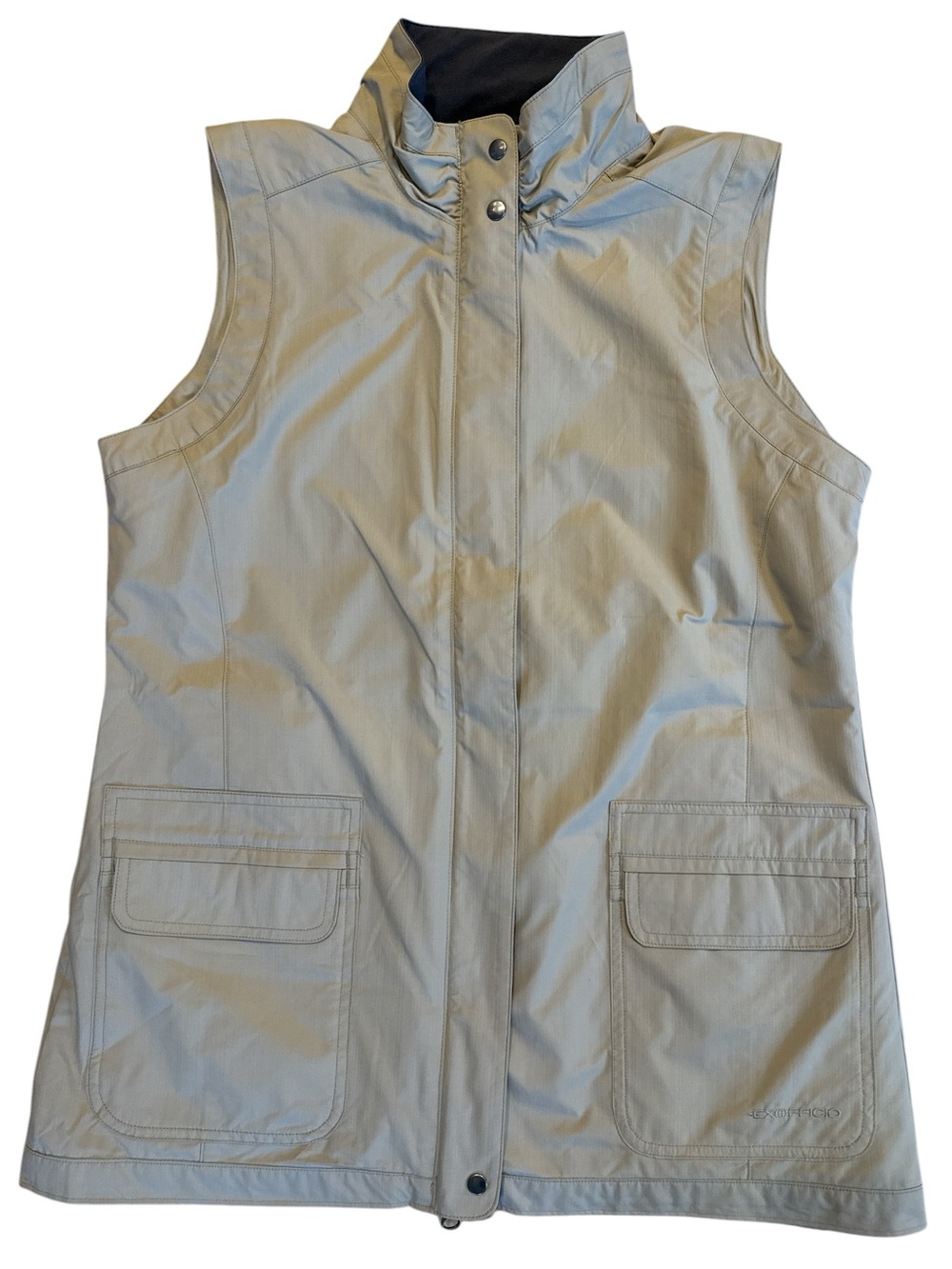 Exofficio NWT FlyQ Vest Sleeveless Travel. Interior Pockets M
